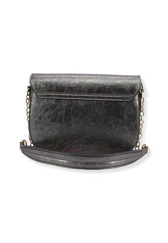 MANILA GRACE Poppy Borsa Tracolla Shulder Argento B237EU - Sandrini Calzature e Abbigliamento