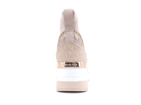 MICHAEK KORS Swift Bootie Sneaker Stretch Knit Soft Pink 43R2SWFE5D - Sandrini Calzature e Abbigliamento