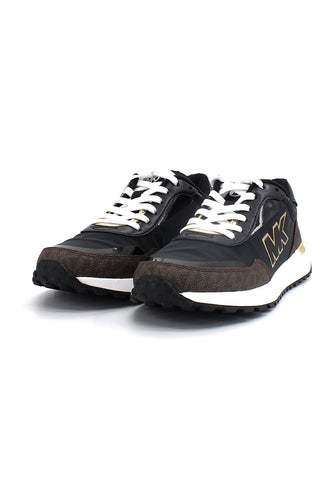 MICHAEL KORS Bolt Trainer Sneaker Donna Black 43F2BOFS6D - Sandrini Calzature e Abbigliamento