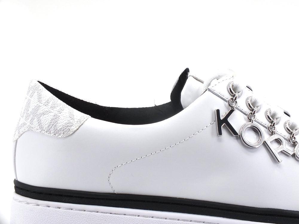 MICHAEL KORS Chapman Lace Up Sneaker Leather Bright White 43R2CHFS2L - Sandrini Calzature e Abbigliamento