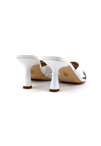 MICHAEL KORS Clara Mule Sandalo Donna Optic White 40S3CLMS1L - Sandrini Calzature e Abbigliamento