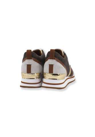MICHAEL KORS Dash Trainer Sneaker Donna Brown 43S2DAFS1B - Sandrini Calzature e Abbigliamento
