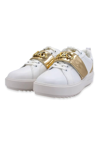 MICHAEL KORS Emmet Strap Sneaker Donna Optic White 43F2EMFS3L - Sandrini Calzature e Abbigliamento