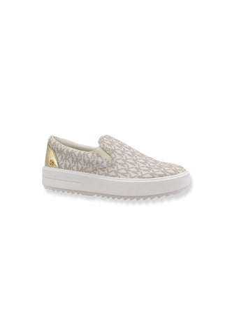 MICHAEL KORS Emmett Slip On Sneaker Donna Beige Vanilla 43T2ETFP1B - Sandrini Calzature e Abbigliamento