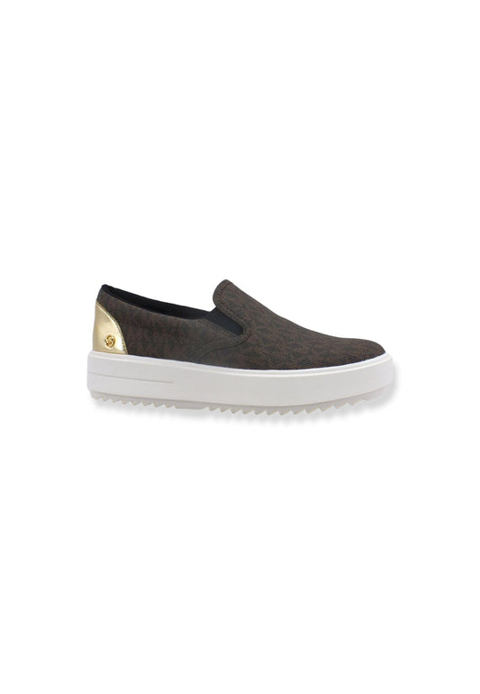 MICHAEL KORS Emmett Slip On Sneaker Donna Brown 43T2ETFP1B - Sandrini Calzature e Abbigliamento