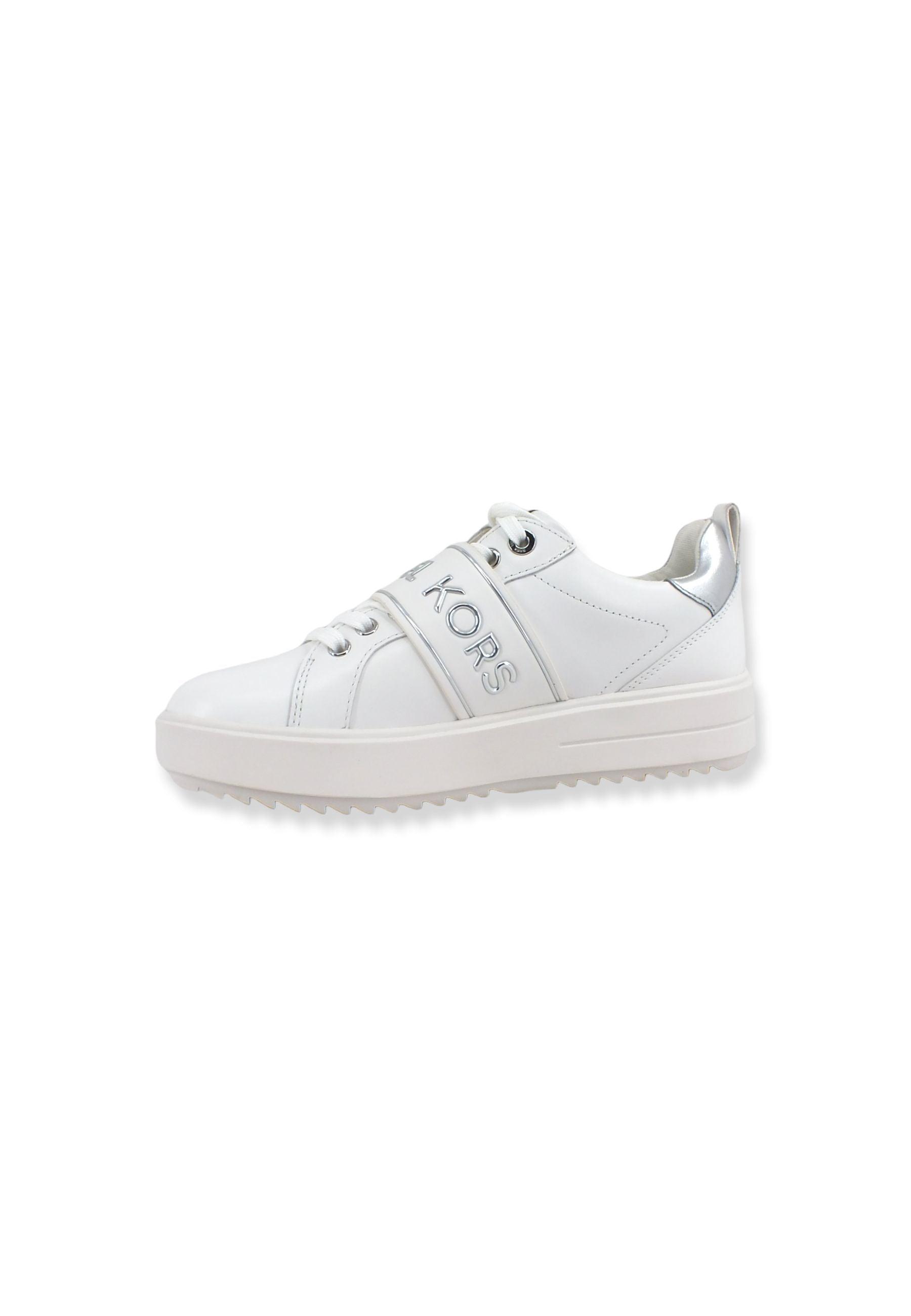 MICHAEL KORS Emmett Strap Sneaker Donna Optic White 43T2ETFS4L - Sandrini Calzature e Abbigliamento