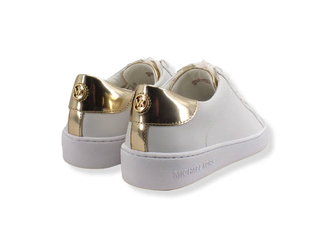 MICHAEL KORS Irving Lace Up Sneaker Donna Optic White Gold 43S5IRFS2L - Sandrini Calzature e Abbigliamento