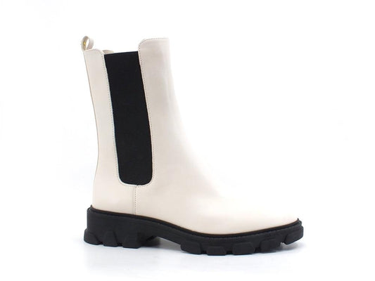 MICHAEL KORS Ridley Chelsea Stivaletto Polacco Elastici Cream 40F1RIFE6L - Sandrini Calzature e Abbigliamento