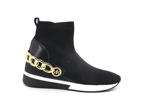 MICHAEL KORS Skiler Bootie Stretch Knit Sneaker Calzino Black 43F1SKFE5D - Sandrini Calzature e Abbigliamento