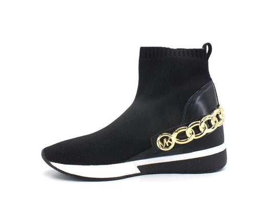 MICHAEL KORS Skiler Bootie Stretch Knit Sneaker Calzino Black 43F1SKFE5D - Sandrini Calzature e Abbigliamento