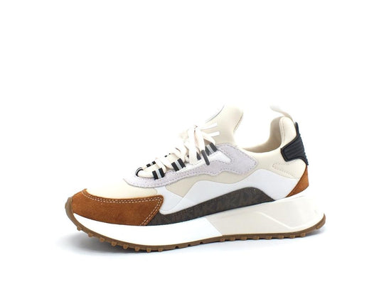 MICHAEL KORS Theo Sport Sneaker Suede Light Cream 43R2THFS2D - Sandrini Calzature e Abbigliamento