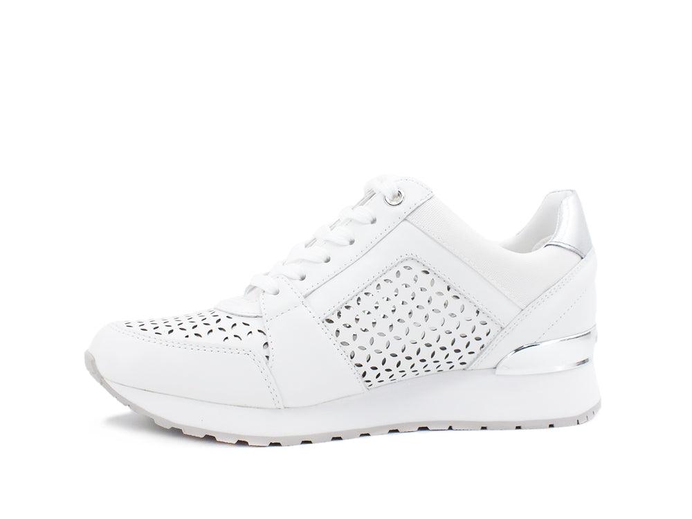 MICHEAL KORS Billie Trainer Sneaker Donna Running Rete Optical White 43R1BIFS2L - Sandrini Calzature e Abbigliamento