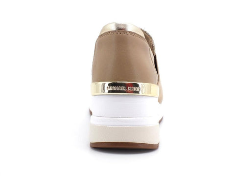 MICHEAL KORS Felix Trainer Sneaker Glitter Pale Gold 43T1FXFS3D - Sandrini Calzature e Abbigliamento