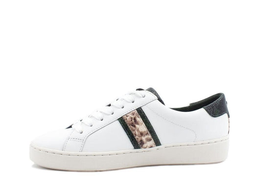 MICHEAL KORS Irving Stripe Lace Up Sneaker Pitone Optic White Multi 43FOIRFS9L - Sandrini Calzature e Abbigliamento