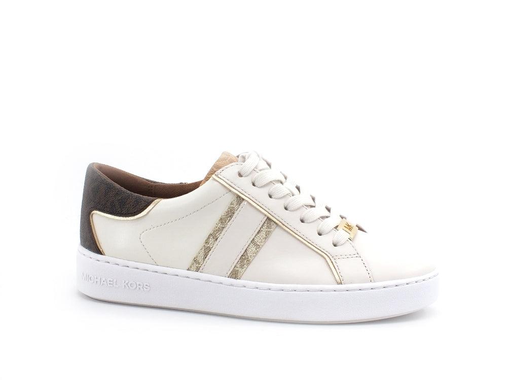 MICHEAL KORS Keaton Stripe Sneaker Printed Cream Multi 43T1KTFS5L - Sandrini Calzature e Abbigliamento