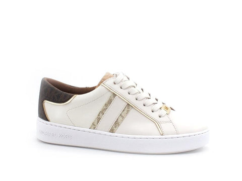 MICHEAL KORS Keaton Stripe Sneaker Printed Cream Multi 43T1KTFS5L - Sandrini Calzature e Abbigliamento