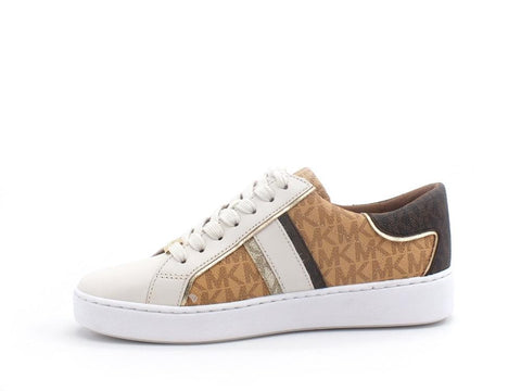 MICHEAL KORS Keaton Stripe Sneaker Printed Cream Multi 43T1KTFS5L - Sandrini Calzature e Abbigliamento