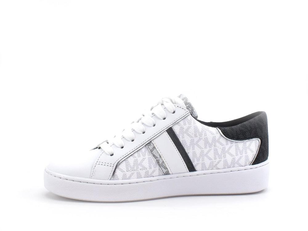 MICHEAL KORS Keaton Stripe Sneaker Printed White Multi 43T1KTFS3L - Sandrini Calzature e Abbigliamento