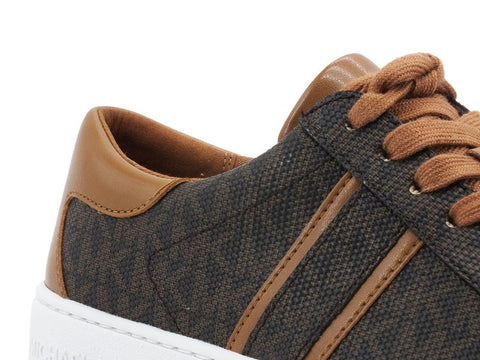 MICHEAL KORS Keaton Stripe Sneaker Unlied Brown 43R1KTFS2B - Sandrini Calzature e Abbigliamento