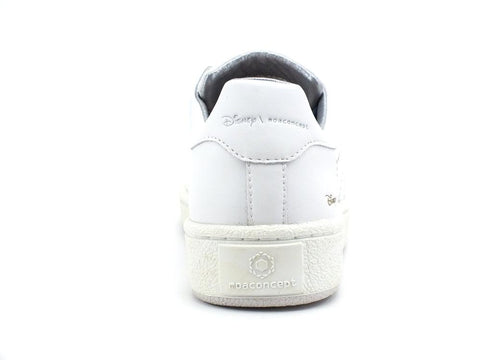 MOA Master Of Arts Disney Sneaker Perforated Mickey Mouse White MD632 - Sandrini Calzature e Abbigliamento