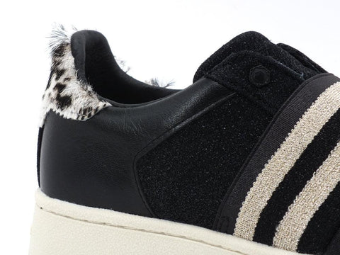 MOA Sneaker Black Glitter MOA952CO - Sandrini Calzature e Abbigliamento