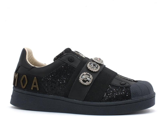 MOA Sneaker Black Laminato MOA1081 - Sandrini Calzature e Abbigliamento