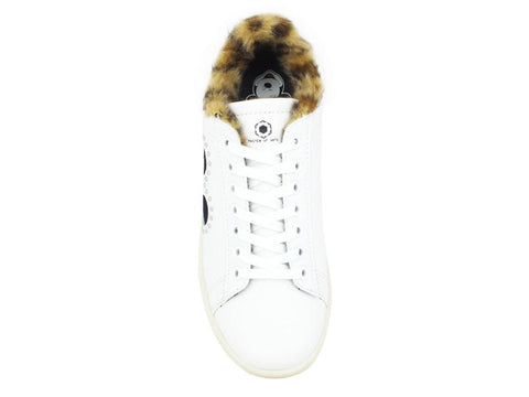 MOA Sneakers TOPOLINO White Black MD390 - Sandrini Calzature e Abbigliamento