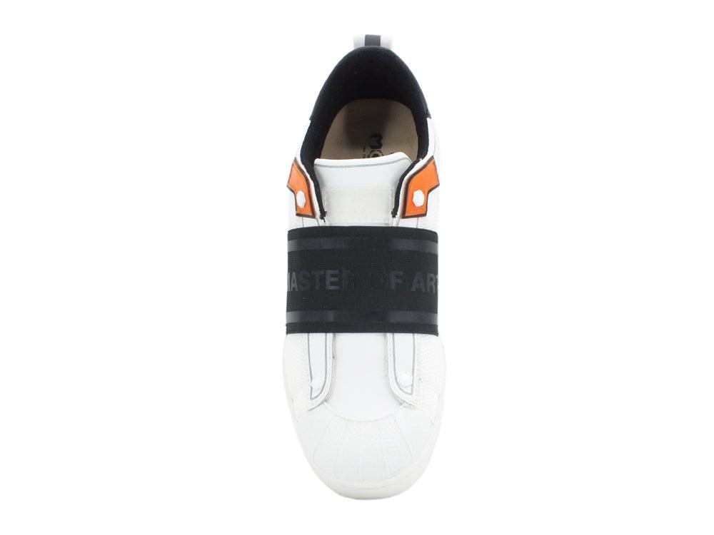 MOA Sneakers White Black MOA1252 - Sandrini Calzature e Abbigliamento