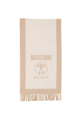 MOSCHINO Sciarpa Donna Beige 30672-M2327 - Sandrini Calzature e Abbigliamento