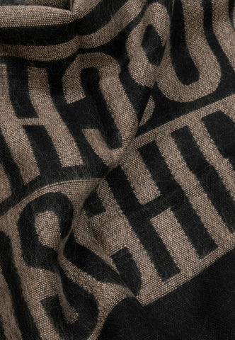 MOSCHINO Sciarpa Donna Black Brown 30770-M2990 - Sandrini Calzature e Abbigliamento