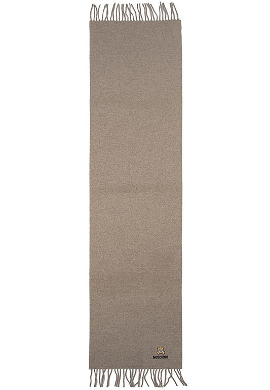 MOSCHINO Sciarpa Donna Tortora Marrone 50124-M5293 - Sandrini Calzature e Abbigliamento