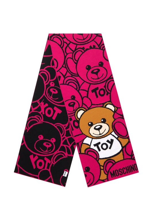 MOSCHINO Sciarpa Teddy Donna Fuxia 30778-M2950 - Sandrini Calzature e Abbigliamento