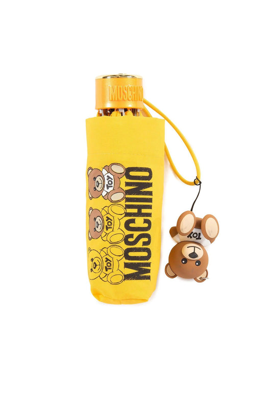 MOSCHINO Super Mini Ombrello Donna Giallo 8061 - Sandrini Calzature e Abbigliamento