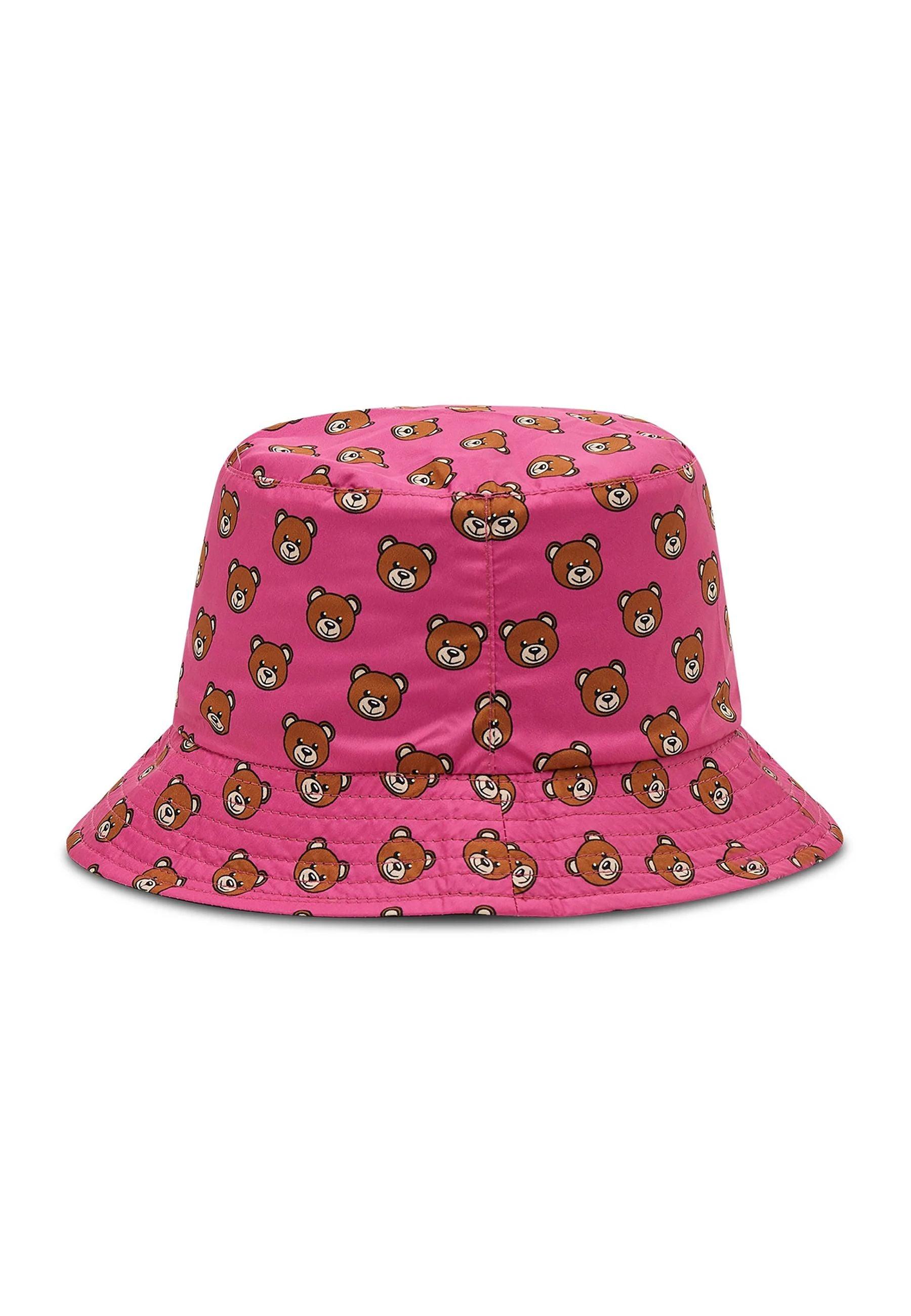 MOSCHINO Teddy Bucket Berretta Donna Pink 65134-M2129 - Sandrini Calzature e Abbigliamento