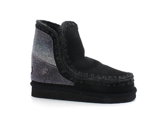 MOU Eskimo 18 Back Shaded Hotfix Stivaletto Black MU.FW101060A - Sandrini Calzature e Abbigliamento