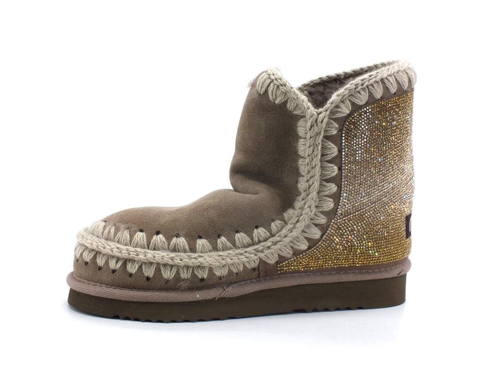 MOU Eskimo 18 Back Shaded Hotfix Stivaletto Pelo Grey MU.FW101060A - Sandrini Calzature e Abbigliamento