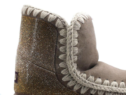 MOU Eskimo 18 Back Shaded Hotfix Stivaletto Pelo Grey MU.FW101060A - Sandrini Calzature e Abbigliamento