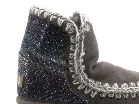 MOU Eskimo 18 Back Shaded Hotfix Stivaletto Pelo New Grey MU.FW101060A - Sandrini Calzature e Abbigliamento