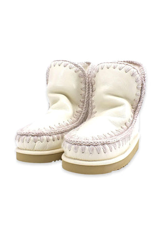 MOU Eskimo 18 Stivaletto Donna Patent White - Sandrini Calzature e Abbigliamento