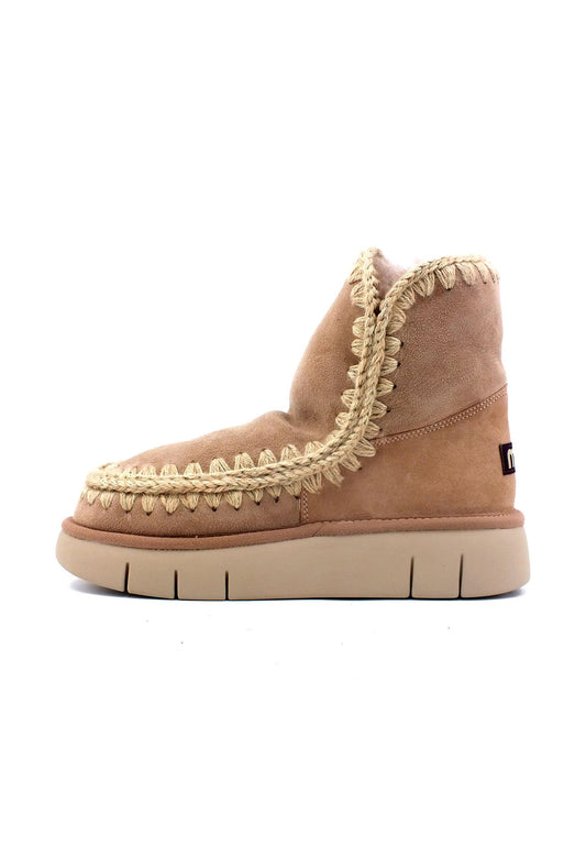 MOU Eskimo Bounce Stivaletto Pelo Donna Camel MU.FW531002A - Sandrini Calzature e Abbigliamento