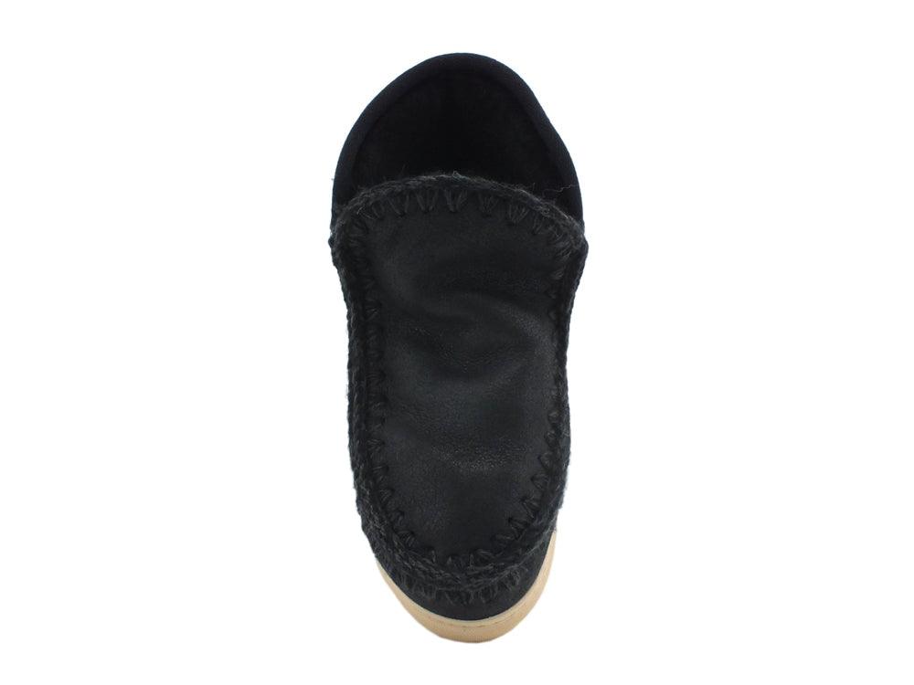 MOU Eskimo Sneaker Stivale Pelo Laminato Black Grey MU.FW111000B - Sandrini Calzature e Abbigliamento