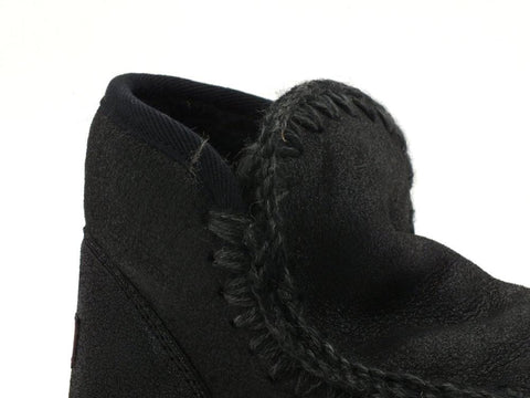 MOU Eskimo Sneaker Stivale Pelo Laminato Black Grey MU.FW111000B - Sandrini Calzature e Abbigliamento