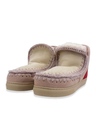 MOU Eskini Color Block Stivaletto Pelo Donna Rose Beige ChiliPepper - Sandrini Calzature e Abbigliamento