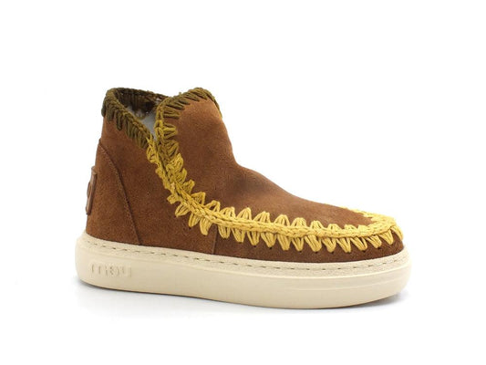 MOU Summer Eskimo Sneaker Bold Degraded Stitching Brown Cognac MU.SW411001P - Sandrini Calzature e Abbigliamento