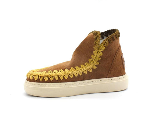 MOU Summer Eskimo Sneaker Bold Degraded Stitching Brown Cognac MU.SW411001P - Sandrini Calzature e Abbigliamento