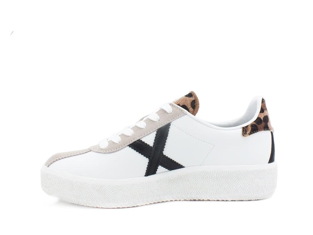 MUNICH Barru Sky 46 Sneaker White Leopard 8295046 - Sandrini Calzature e Abbigliamento
