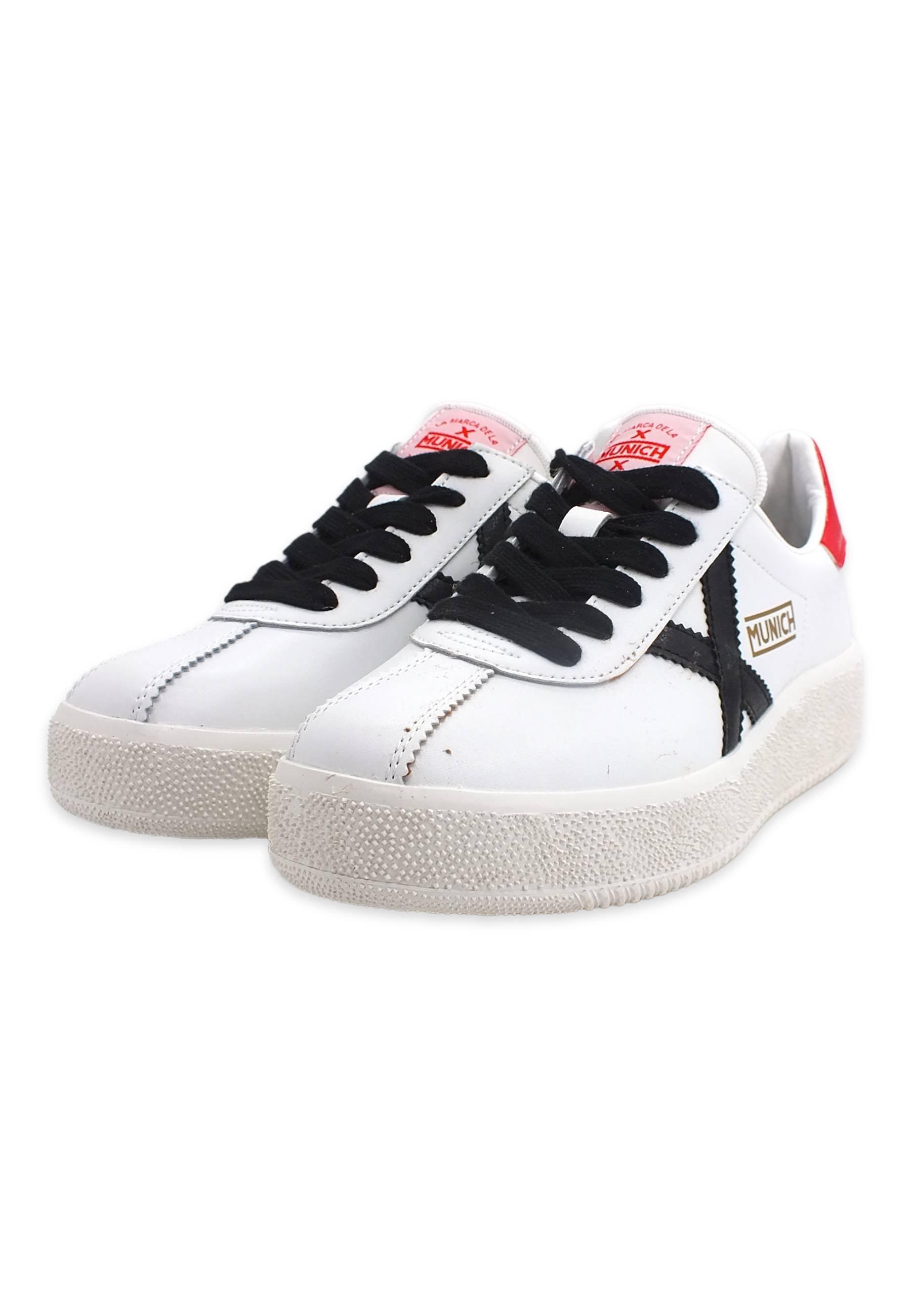 MUNICH Barru Sky 67 Sneaker Donna Bianco Nero 8295067 - Sandrini Calzature e Abbigliamento