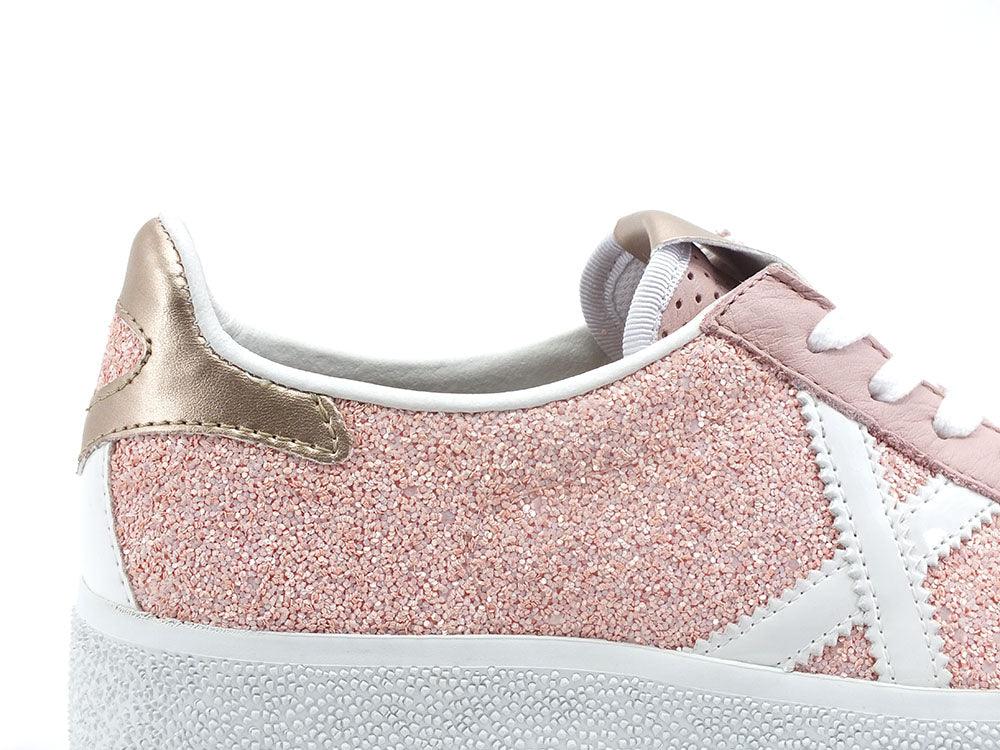 MUNICH Barru Sky 83 Sneaker Glitter Pink White 8295083 - Sandrini Calzature e Abbigliamento
