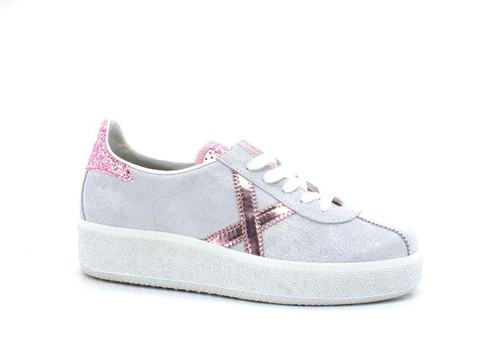 MUNICH Barru Sky 84 Sneaker Grey Pink 8295084 - Sandrini Calzature e Abbigliamento