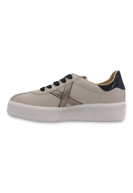 MUNICH Barru Sky 91 Sneaker Donna Beige Tortora Black 8295091 - Sandrini Calzature e Abbigliamento